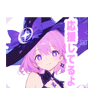 月夜のマジカルガールスタンプ（個別スタンプ：34）