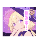 月夜のマジカルガールスタンプ（個別スタンプ：35）