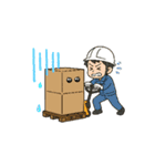 うごく！倉庫の仕事用スタンプ（個別スタンプ：10）