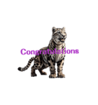 ユキヒョウ move（個別スタンプ：3）