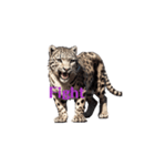 ユキヒョウ move（個別スタンプ：5）