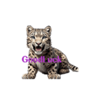 ユキヒョウ move（個別スタンプ：7）