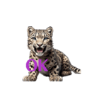 ユキヒョウ move（個別スタンプ：11）