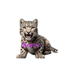 ユキヒョウ move（個別スタンプ：12）
