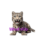 ユキヒョウ move（個別スタンプ：15）