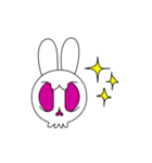 【動く♪】041まばたきガイコツスタンプ（個別スタンプ：18）