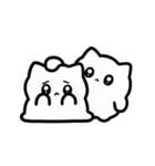 【動く⭐︎】甘やかし甘やかされたいネコ共（個別スタンプ：1）