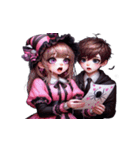 スパイダーガール 会いたい（個別スタンプ：21）