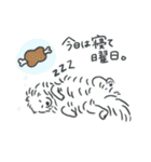 可愛いサモエドスタンプ（個別スタンプ：25）
