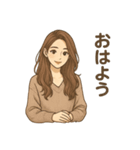 『見えない愛の値段』話題の短編小説（個別スタンプ：1）