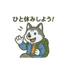 色々登山犬スタンプ（個別スタンプ：6）