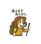 色々登山犬スタンプ（個別スタンプ：10）