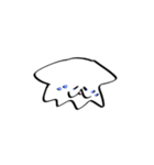 しろのせいぶつ（個別スタンプ：5）