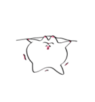 しろのせいぶつ（個別スタンプ：21）