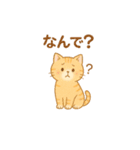やさしいねこの毎日スタンプ（個別スタンプ：2）