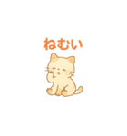 やさしいねこの毎日スタンプ（個別スタンプ：11）