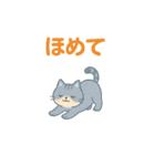 やさしいねこの毎日スタンプ（個別スタンプ：15）