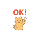 やさしいねこの毎日スタンプ（個別スタンプ：18）