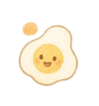 ふんわりたべものスタンプ（個別スタンプ：3）