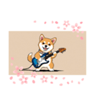 柴犬バンドマンBAND（個別スタンプ：2）