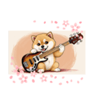 柴犬バンドマンBAND（個別スタンプ：7）