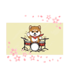 柴犬バンドマンBAND（個別スタンプ：8）