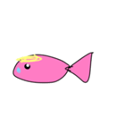 つむ魚スタンプ（個別スタンプ：8）