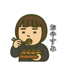 【ももず】日常会話で使える！おいしい会話（個別スタンプ：3）