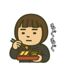 【ももず】日常会話で使える！おいしい会話（個別スタンプ：5）