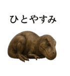 仕事終わりひとこと集〜ティラノサウルス（個別スタンプ：9）