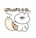 使いやすいのんびりな無気力動物（うさぎ）（個別スタンプ：25）