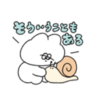 使いやすいのんびりな無気力動物（うさぎ）（個別スタンプ：32）