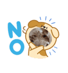ドアップラテ（個別スタンプ：3）