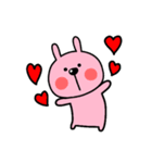 うさぎとくま♥️それぞれの日々（個別スタンプ：33）