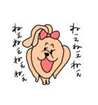 らぶうさぎ〜彼女は強い〜（個別スタンプ：1）