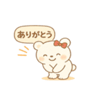 毎日使えるもふもふスタンプ（個別スタンプ：3）