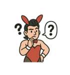 バニーお兄さんとロードバイク（個別スタンプ：5）