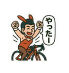 バニーお兄さんとロードバイク（個別スタンプ：11）