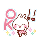 ほっとする♡いろんなお返事スタンプ（個別スタンプ：7）