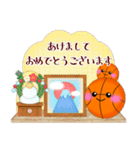 【バスケ】毎年使える♡年末年始＆お正月5（個別スタンプ：5）