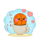 【バスケ】毎年使える♡年末年始＆お正月5（個別スタンプ：11）