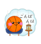 【バスケ】毎年使える♡年末年始＆お正月5（個別スタンプ：18）