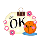 【バスケ】毎年使える♡年末年始＆お正月5（個別スタンプ：20）