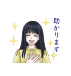 仕事で使える女性の敬語スタンプ（個別スタンプ：9）
