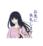 仕事で使える女性の敬語スタンプ（個別スタンプ：14）