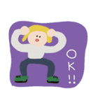 カラフルなずっと使えるスタンプ★pocaママ（個別スタンプ：9）