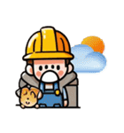 電力技師アディエン（個別スタンプ：7）