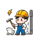 電力技師アディエン（個別スタンプ：10）