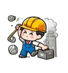 電力技師アディエン（個別スタンプ：12）