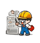 電力技師アディエン（個別スタンプ：14）